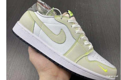 Hyperoad Low White-Green Jordan Air Nike 1 0904